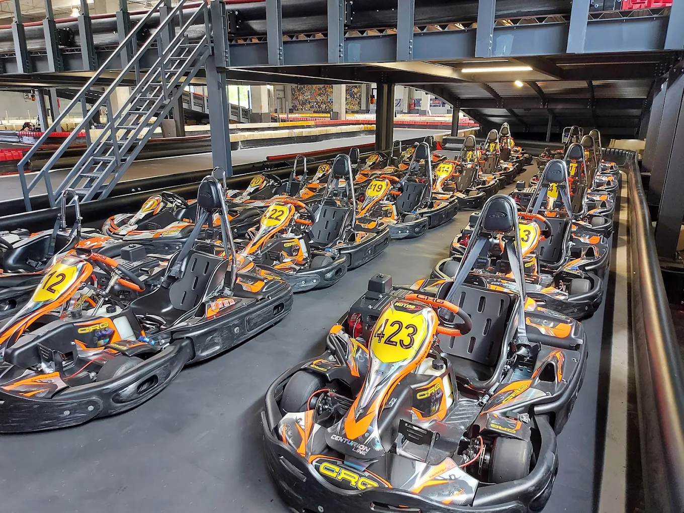 Red Motor Indoor Karting