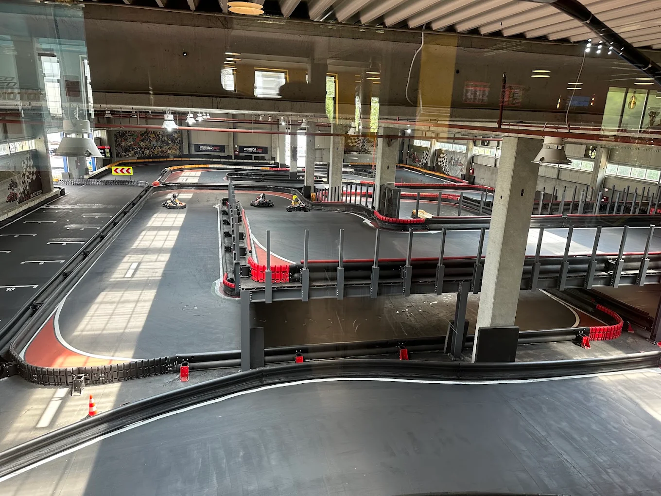 Red Motor Indoor Karting