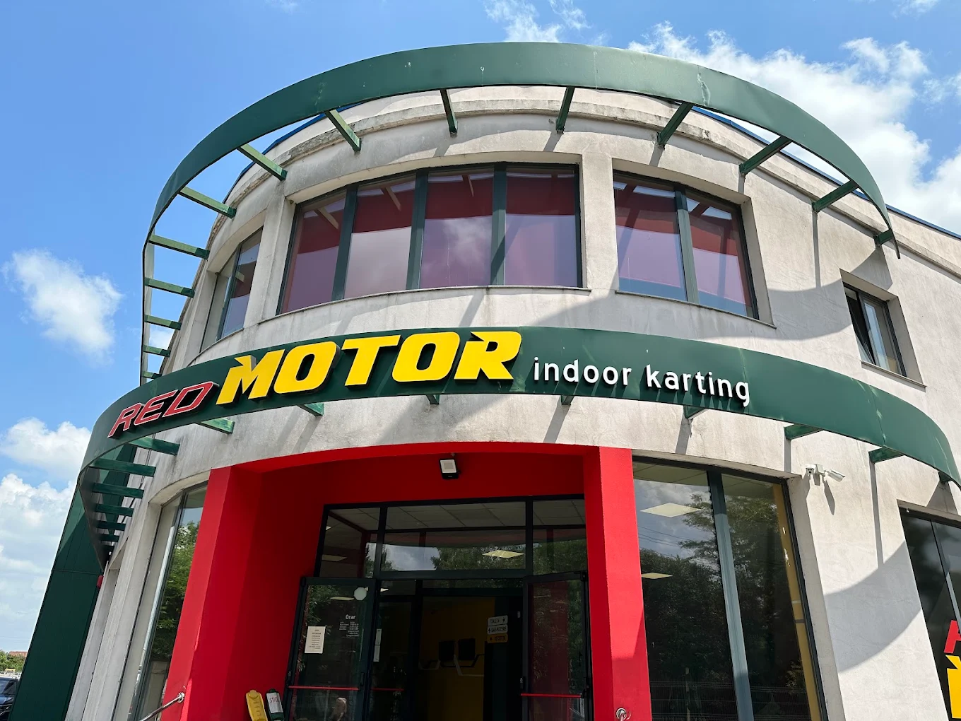 Red Motor Indoor Karting